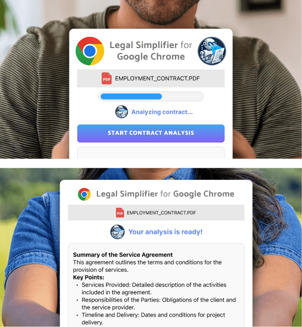 Legal Simplifier for Google Chrome
